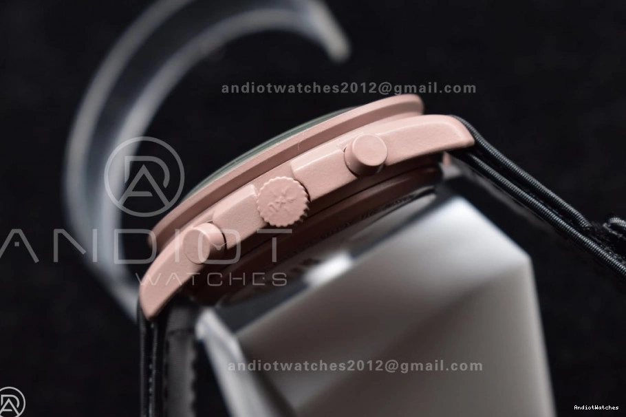 Moonwatch Bioceramic on Quartz Omega to x Mission Nylon 1176 FashionForward Strap Jupiter Swatch 0725